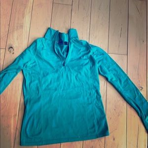 EMS Teal Quarter ZIP Up